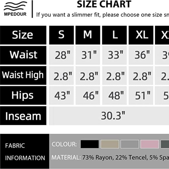 WEBETOP Elastic High Waisted Lounge Pant with Pockets  🏃  NEW WITH TAGS! - Picture 11 of 11